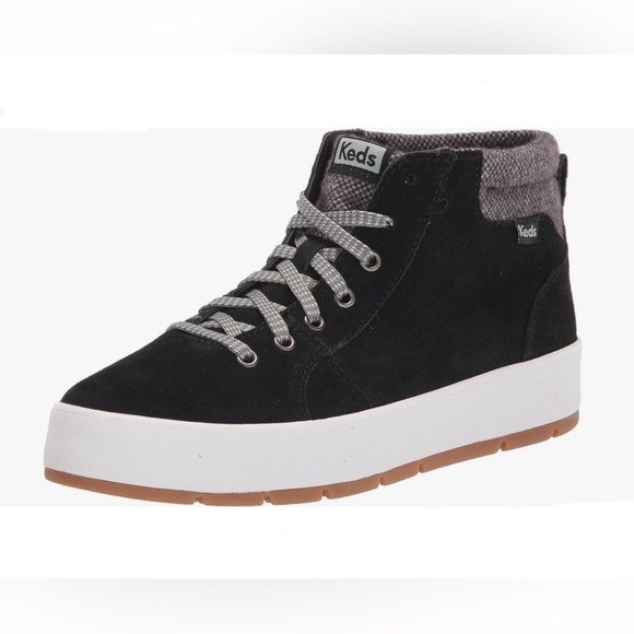 Keds Tahoe Boot in Black Suede - Picture 1 of 10